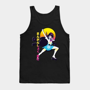 Mako Mankanshoku Kill la Kill  Anime Retrowave Tank Top